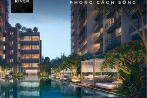 Cho thuê căn hộ 1 phòng ngủ tại The River Thủ Thiêm, Thủ Thiêm, Quận 2, Hồ Chí Minh