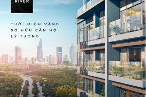 Cho thuê căn hộ 1 phòng ngủ tại The River Thủ Thiêm, Thủ Thiêm, Quận 2, Hồ Chí Minh