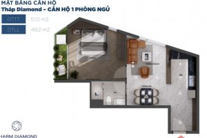 Cần bán căn hộ chung cư 1 phòng ngủ tại Tân Đông Hiệp, Dĩ An, Bình Dương