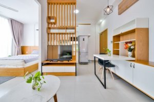 Cho thuê căn hộ dịch vụ 1 phòng ngủ tại Thảo Điền, Quận 2, Hồ Chí Minh