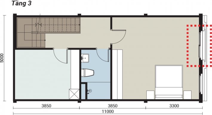 Tầng 3- Third Floor