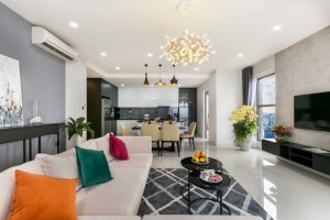 Cho thuê căn hộ 3 phòng ngủ tại Saigon Royal Residence, Phường 12, Quận 4, Hồ Chí Minh
